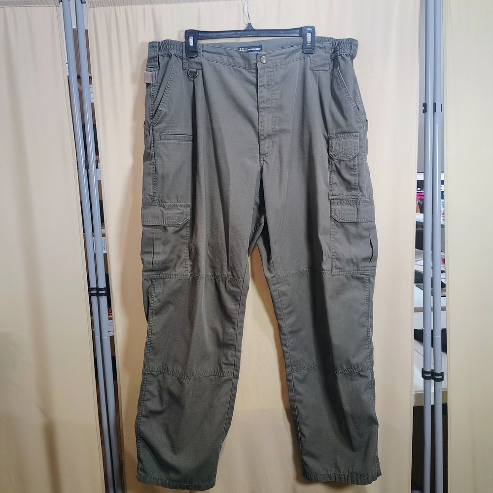 5.11 Army Green Tactical Pants Mens 42x32 Dexter Utility Uniform Cargo Gorpcore